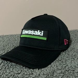 Kawasaki Hat with pink Camp under bill